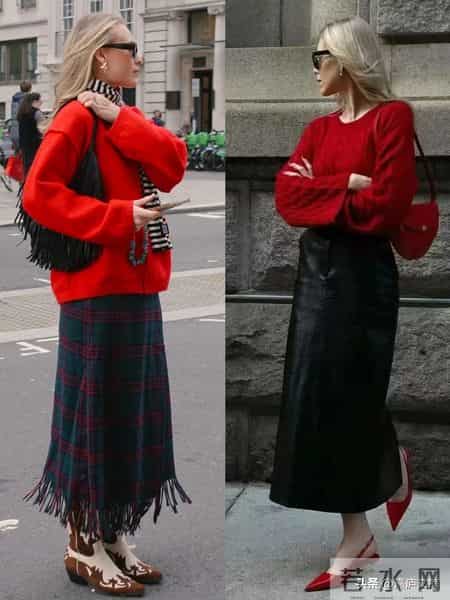 2026马年红黑杀疯了!这才是新年街头的王炸配色