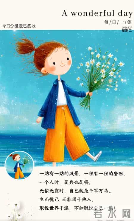 2026年1月27日周二早上好 早上好图片最新今天 温馨淡雅的早安图片