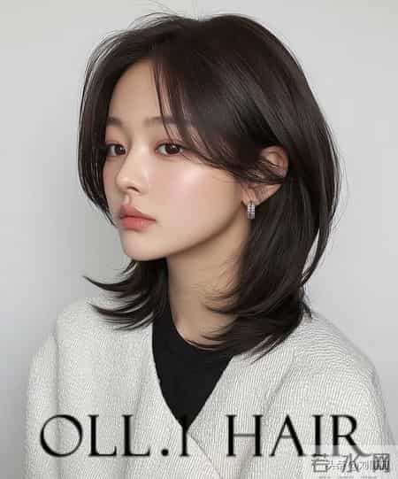 韩式层次发型：不费力的精致氛围感