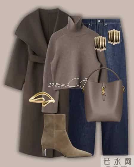 太美啦 这20套胶囊衣橱配色 这组穿搭极其典型的松弛感老钱风！