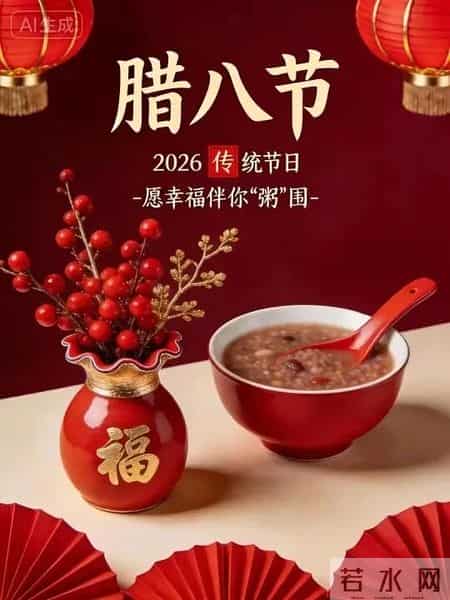 腊八煮福粥暖冬，岁岁安康福运浓