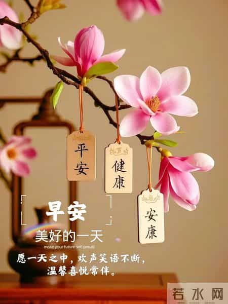 早安吉祥~ 保持好心情，守护好健康，心宽体健，福气自来！