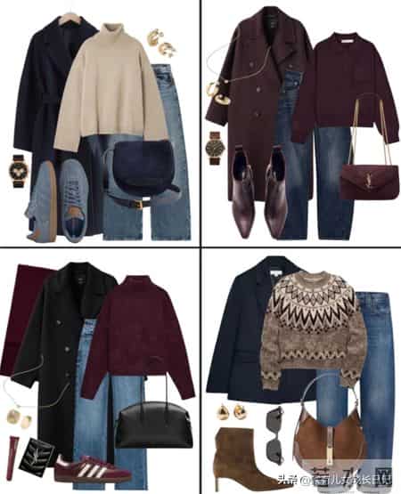 秋冬INS风穿搭解读：高级感的来源是“会搭配”，不费力的时髦感