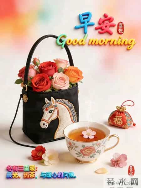 1月25日、星期日，最新早安好祝福漂亮图片精选，新的一天早上好