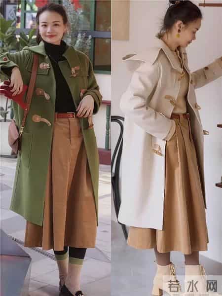 “大衣+呢子裙”=今冬最时髦搭配！保暖显瘦两不误，还特显气质