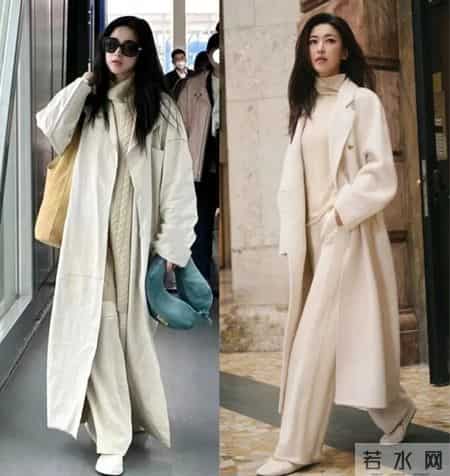 跟着高圆圆、朱珠穿大衣，松弛又减龄！