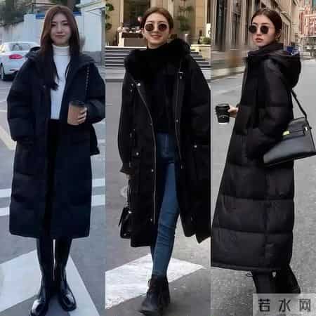 黑色羽绒服，穿对了才真有范儿