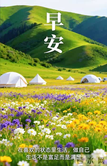 早安 ~ 今日的美好已装满：一缕阳光，一阵花香，满满好运。