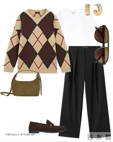 4套「显贵不费力」秋冬穿搭,打工人直接抄作业