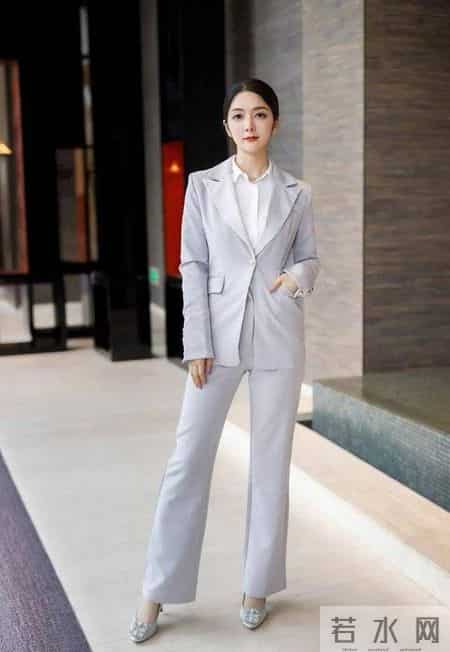 超好看的职业长裤套装