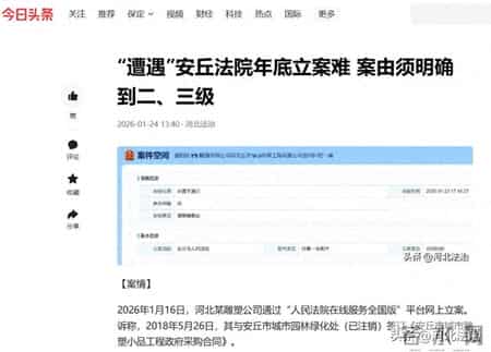 “遭遇”安丘法院年底立案难(续)虽立案但对案由理解适用仍不同