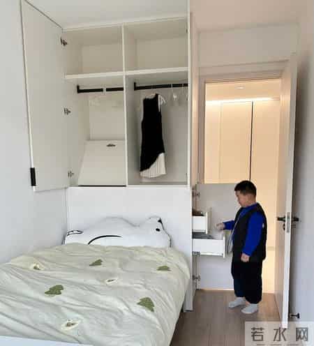 被邻居的“半高床”惊呆了：小卧室还能这样设计，被狠狠上了一课