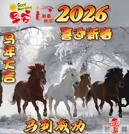 早安朋友！喜迎新春