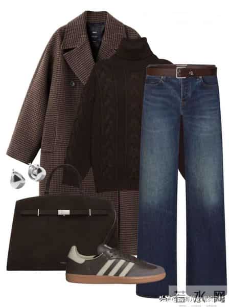 早春穿搭灵感:用色彩打破沉闷知识分子风:红色针织的亮眼点缀