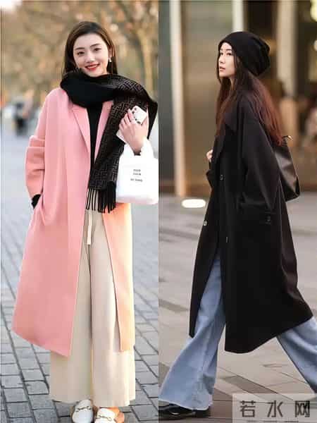 过年穿大衣,别只搭“小黑裤”!看看杭州女生的街拍,这样穿多美