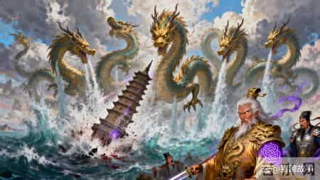 元始天尊携盘古幡降临东海龙宫,正欲问罪灭族,老龙王颤巍巍从龙椅下捧出一枚令牌:圣人息怒,您先看看此物可还认得?