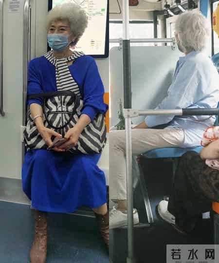 被上海地铁奶奶惊艳！不烫大妈头、不穿足力健老人鞋，美得好高级