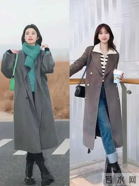 过年穿大衣,别只搭“小黑裤”!看看杭州女生的街拍,这样穿多美