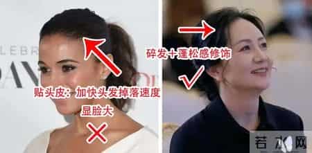 再次强调：50＋女人少剪短发、多扎发！看这5组对比就懂差别太大