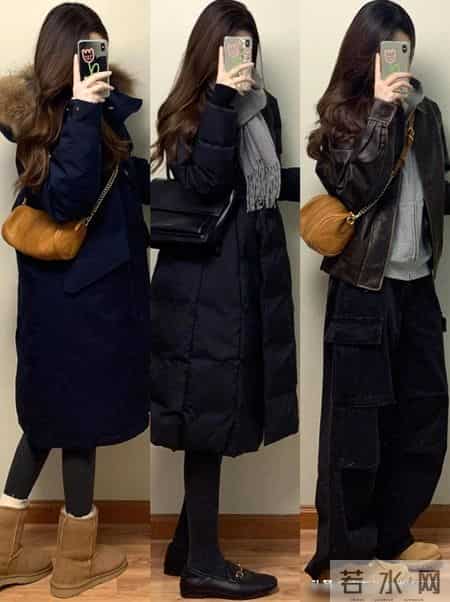 普通人30套“毫不费力”的秋冬穿搭,羽绒服大衣阔腿裤,时髦优雅