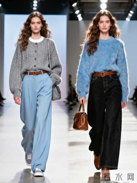 世界上最舒服的配色-秋冬毛衣经典配色审美提升 穿搭配色