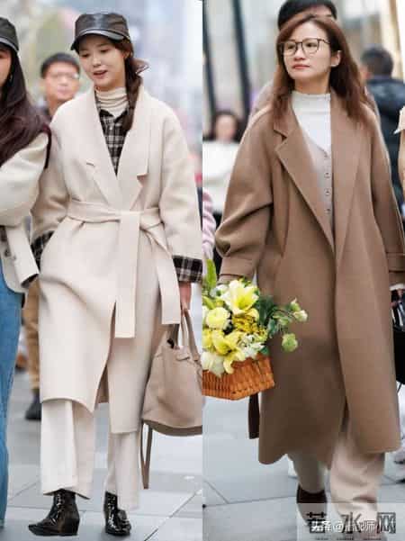 被成都太古里“大衣叠穿”惊艳了！既保暖又高级，适合普通人借鉴
