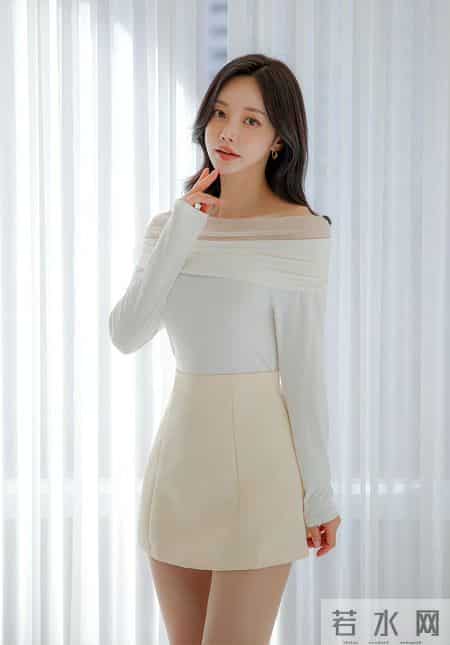 米白柔纱轻熟套装｜是纱帘里的奶油甜柔美人