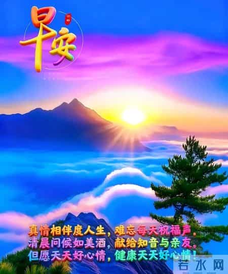 31张每天不重样的早安祝福唯美图片，早上好暖心祝福语精选大全