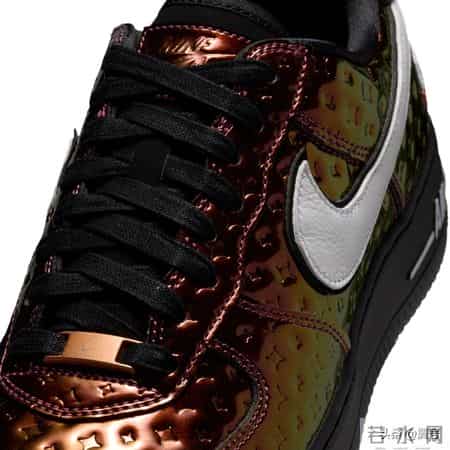 耐克悄悄发布了一款形似LV联名的Air Force 1新作……