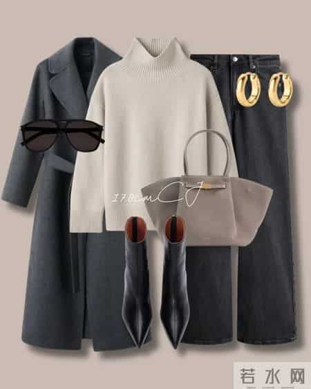 太美啦 这20套胶囊衣橱配色 这组穿搭极其典型的松弛感老钱风！