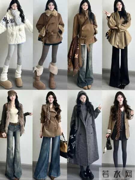 24套秋冬穿搭|从甜妹到御姐,照着穿美翻整个冬天