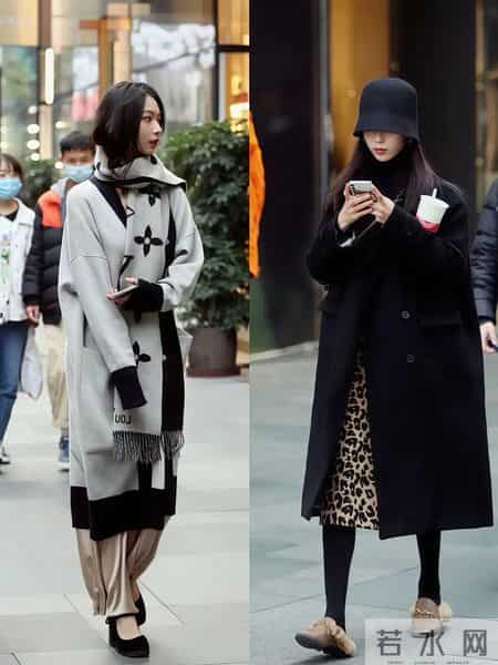 被“北京女生”街拍美到了：穿衣不花，头发微卷，洋气好看又减龄