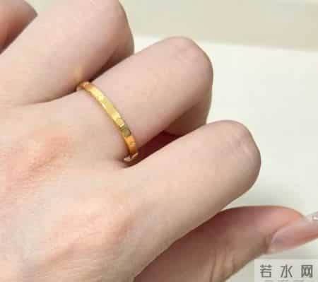 周大福种草一枚 “冷门” 黄金戒指，也太好看了吧！