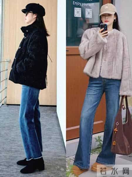 “短外套+老爹裤”今年冬天火出圈了，这样穿时髦松弛又减龄