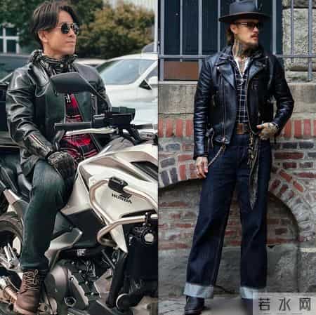 上海大叔才是真时尚标杆!皮夹克配靴子,帅得路人忍不住多看两眼