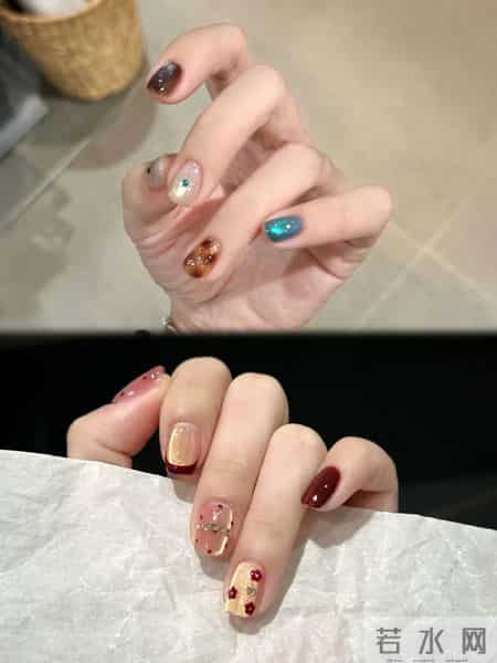 气质小众高级感小短甲合集！超漂亮的小短甲合集！