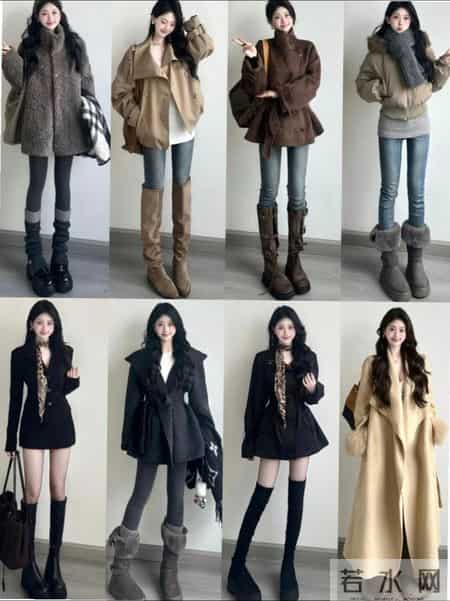 24套秋冬穿搭|从甜妹到御姐,照着穿美翻整个冬天