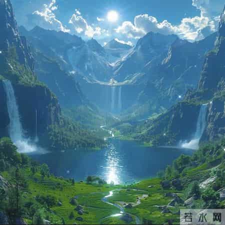 聚财微信头像--有山有水，八方聚财