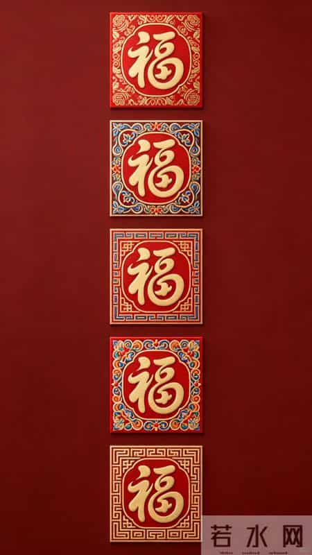 把“福”字装进年味里