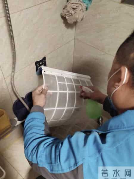 空调保养前vs保养后，多亏了美的售后