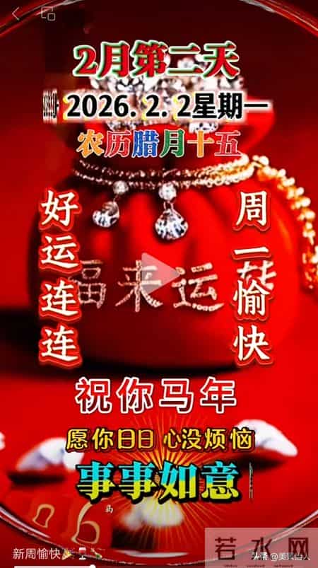 2026.02.02号周一早安祝福美图