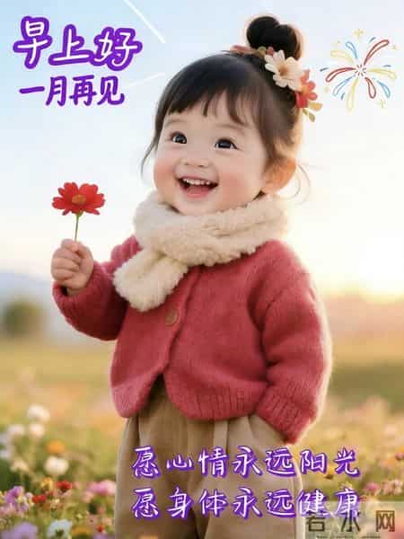 2026年2月1日早安图周末早上好祝福 冬日早安问候图片