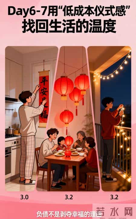 负债人春节自救指南：3招守住尊严，7天过出希望