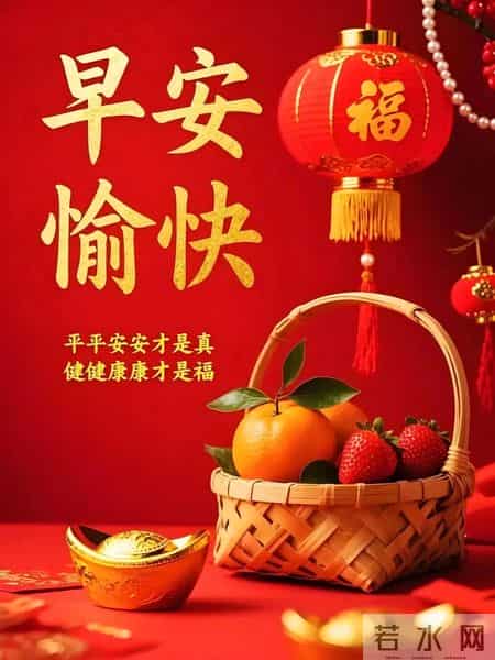 2月4日腊月十七立春节气早安祝福图片