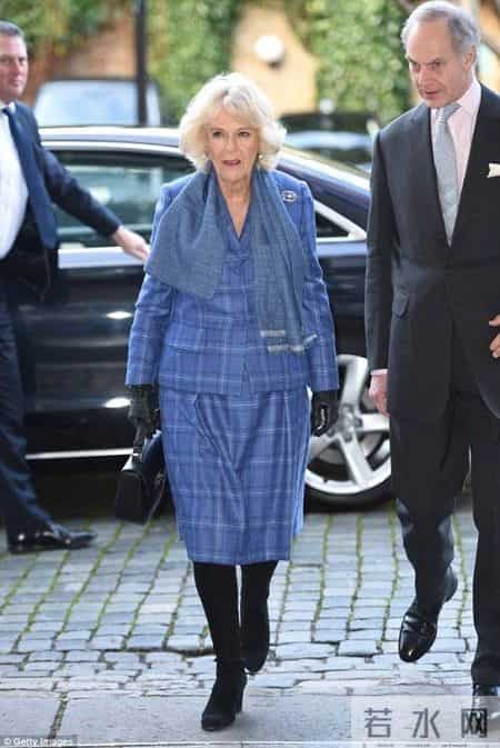 不得不说，卡米拉王后越来越会穿了，身姿挺拔尽显贵气感