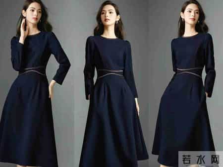 早春选择“中长裙”穿搭，让你轻松美出新高度，50+女性赶紧码住