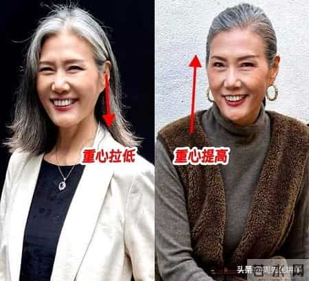 为什么我劝白发奶奶：少剪短发、多扎发？看这3组对比图你就懂了