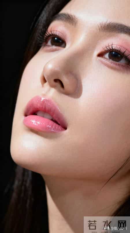 粉红唇妆太勾人，这才是原生美貌天花板
