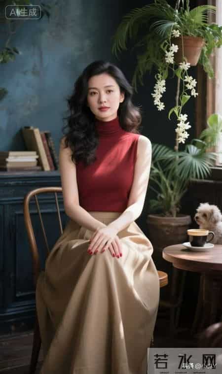 年绝色佳人，端庄优雅，温柔娴静，冷艳迷人