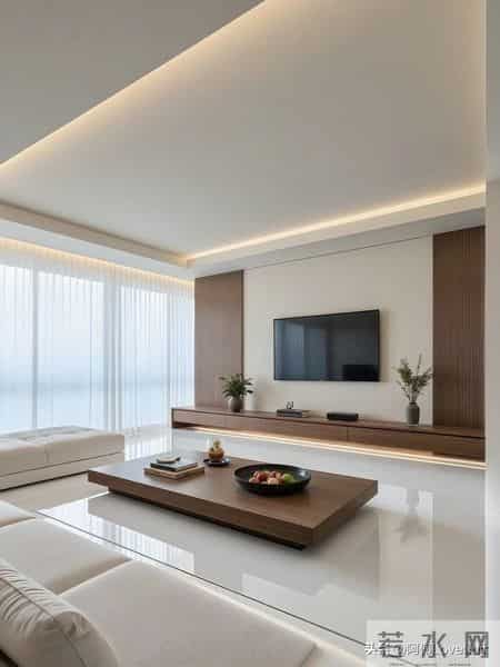 中古极简的干净大气